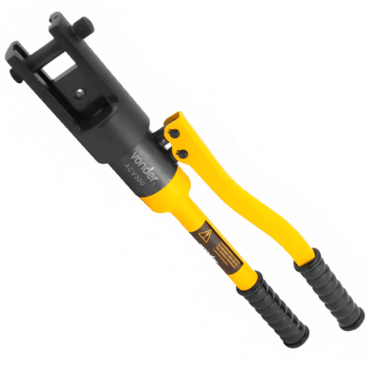 Alicate Crimpador Hidráulico com 12 Matrizes e Maleta - VONDER-ACV300 - Importadora Eletrica Brasilia