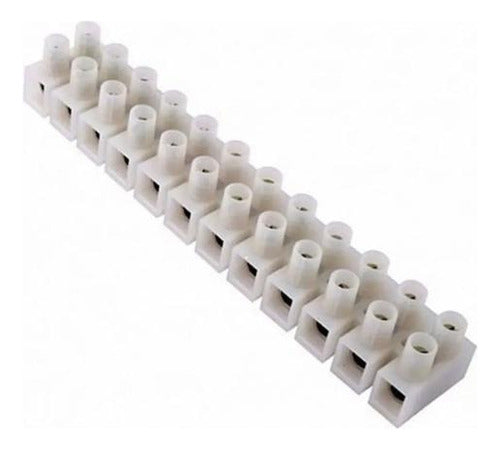 Conector Multiplo Barra 4mm 12 Bornes Ct0433 Decorlux - Importadora Eletrica Brasilia