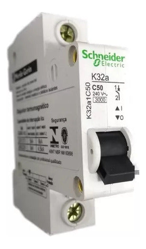 Disjuntor Monopolar 50a Curva C K32a1c50 - Importadora Eletrica Brasilia