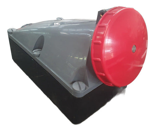 Tomada Sobrepor 3p+t 200a 380/440v Ip67 S4806-steck - Importadora Eletrica Brasilia