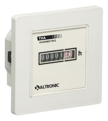 Horimetro Totalizador De Horas 220vca Tha-02 - Importadora Eletrica Brasilia
