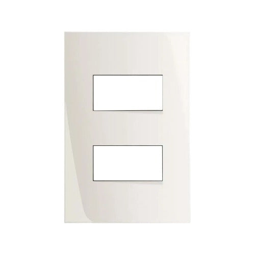 Placa 4x2 2+2 Modulos Separados C/ Suporte 85091 Alumbra - Importadora Eletrica Brasilia