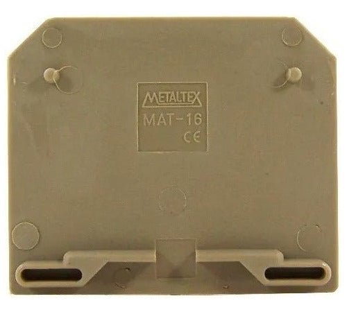 5x Tampa Final P/ Conector Mat16 Metaltex - Importadora Eletrica Brasilia