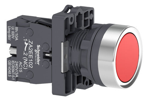 Botao Retorno Vermelho 22mm 1nf Xa2ea42 Schneider - Importadora Eletrica Brasilia