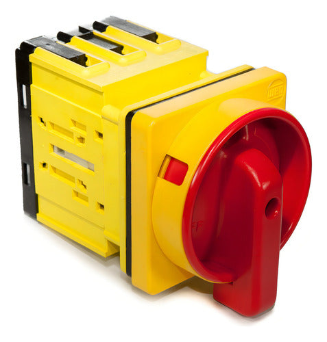 Weg Msw63-p3-h Chave De Seguranca Vermelho E Amarelo 63a Com Ip20 - Importadora Eletrica Brasilia