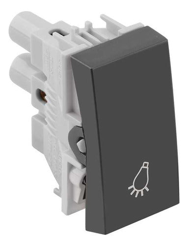 Modulo Pulsador Minuteria 10a 250v Grafite 30151-38 Simon - Importadora Eletrica Brasilia