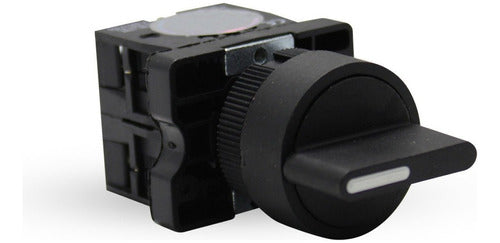 Chave Comutadora 3 Posicoes 22mm 2na Hb2-ed33 Bhs - Importadora Eletrica Brasilia