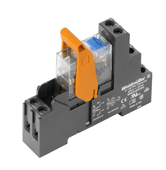 Acoplador a Rele RCIKTIT 24VCC 2REV LD/PB 8881610000 - Importadora Eletrica Brasilia