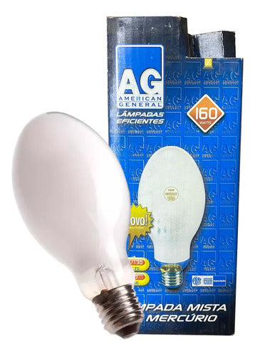 Lampada Mista 160w 110-130v Soquete E27 - Importadora Eletrica Brasilia