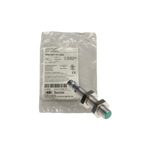 Sensor Indutivo M8 Sn 2mm Pnp/no Ifrm 08p17a1/s35l Baumer - Importadora Eletrica Brasilia
