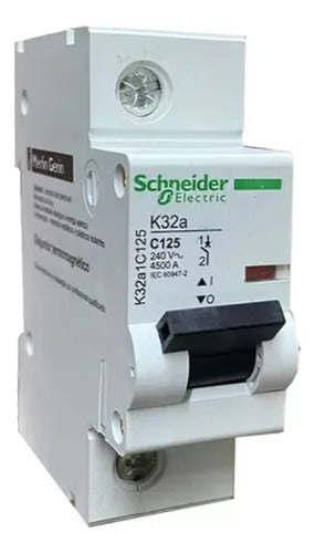 Disjuntor Monopolar 125a Curva C K32a1c125 - Importadora Eletrica Brasilia
