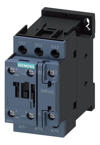 Contator De Alimentacao Siemens 3rt2028-1an20, Ac-3 38 A, 18,5 - Importadora Eletrica Brasilia