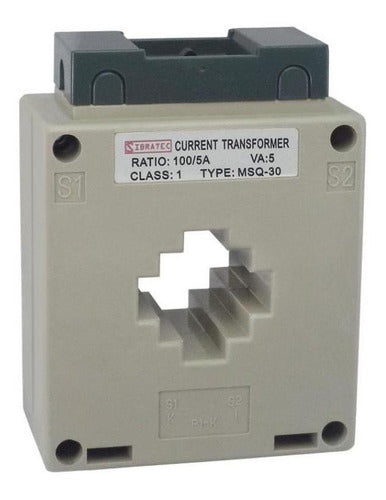 Transformador De Corrente (tc) Modelo Msq De 100/5a - Importadora Eletrica Brasilia