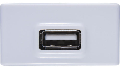 Modulo Tomada Carregador Usb 1,5a Branco Tramontina Liz - Importadora Eletrica Brasilia