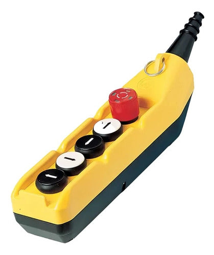 Botoeira 4 Operacoes + Emergencia Pl-05 Steck - Importadora Eletrica Brasilia