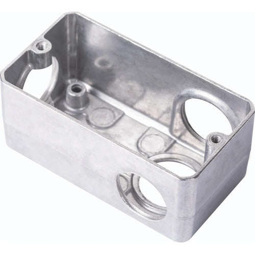 Condulete Aluminio Multiplo S/tampa L 3/4 4 Furos 56200092 - Importadora Eletrica Brasilia