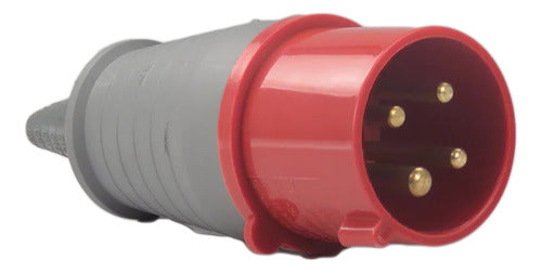 Plug Macho 3p+t 32a 380/440vca Ip44 Pls-4276 Soprano - Importadora Eletrica Brasilia