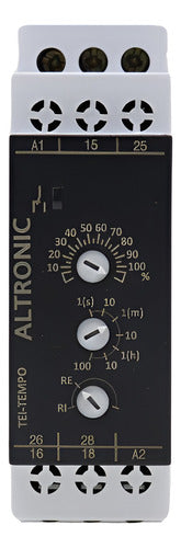 Rele De Tempo Retardo/pulso 24 A 240vca/cc 1tei010 - Importadora Eletrica Brasilia