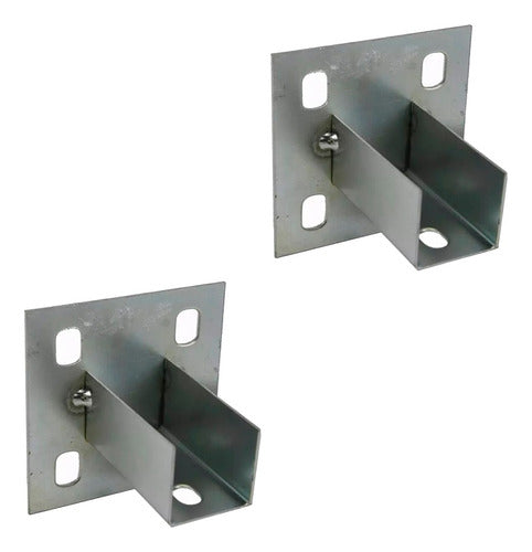 Kit C/2 Sapata Interna P/perf. 38x38 4furos - Importadora Eletrica Brasilia