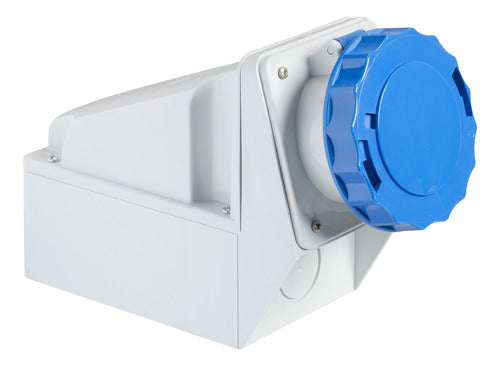 Tomada Sobrepor 3p+t 63a 200/250v Ip67 Az 4509 81179 - Importadora Eletrica Brasilia