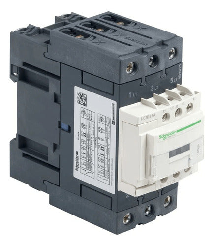 Contator Tripolar 50a Na+nf Aux 24v 50/60hz Lc1d50ab7 - Importadora Eletrica Brasilia