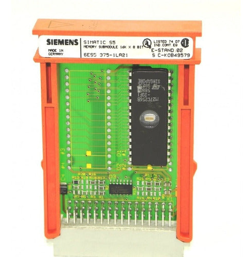 Modulo Memoria Epron 16k Simatic Siemens 6es5375-1la21 - Importadora Eletrica Brasilia