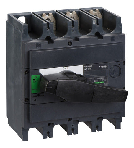 Chave Seccionadora Interpact Tripolar 630a 31114 Schneider - Importadora Eletrica Brasilia
