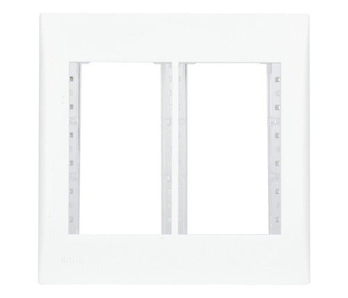 Placa 4x4 6 Modulos + Suporte Imperia - Importadora Eletrica Brasilia