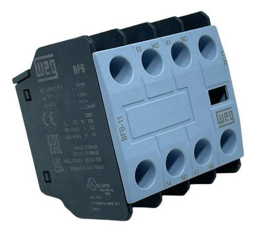 Bloco Contato Frontal P/ Contator Cwb09-125 1na+1nf Bfb-11 - Importadora Eletrica Brasilia