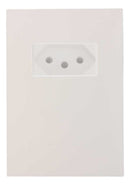 Conj 4x2 Tomada 2p+t C/ Obturador 10a 250v Branco S27 Play - Importadora Eletrica Brasilia