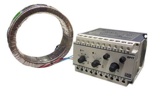 Conj Rele Protecao Epit-11 110-200vca + Sensor Toroidal Kdt - Importadora Eletrica Brasilia