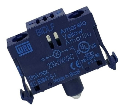 Bloco De Iluminacao Led Amarelo 220v Csw-bidlf-3d66 Weg - Importadora Eletrica Brasilia