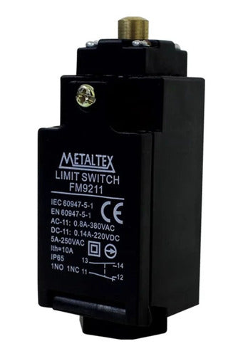Chave Fim De Curso 1na 1nf 5a 250v Fm9211 Metaltex - Importadora Eletrica Brasilia