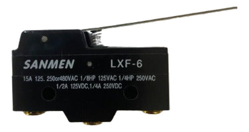 Chave Micro Switch Lxf-6 - Sanmen - Importadora Eletrica Brasilia
