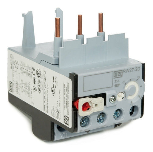 Rele Sobrecarga Termico Az Rw27-2d3-u015 Ajuste 10-15a Weg - Importadora Eletrica Brasilia