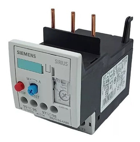 Rele Termico Bimet Sobrecarga Siemens 3ru1136-4ab0 11-16a - Importadora Eletrica Brasilia