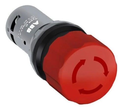 Botao De Emergencia Vermelho Abb 2nf 30mm Ce3t-10r-02 - Importadora Eletrica Brasilia