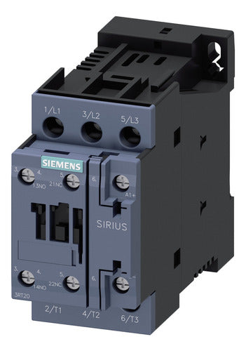 Contator Tripolar 25a 110 Vca 1na+1nf 3rt2026-1ag20 Siemens 110v - Importadora Eletrica Brasilia