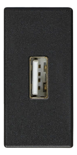 Conector Usb 2.0 Femea Grafite 2701090-038 Simon - Importadora Eletrica Brasilia