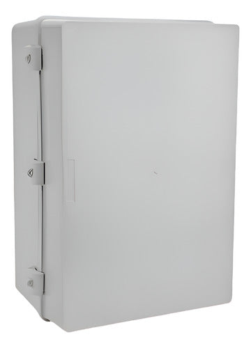 Caixa Plastica Cinza Ip68 Tampa Opaca 300x200x200mm - Importadora Eletrica Brasilia
