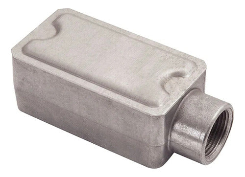 Condulete Aluminio Rosca Bsp C/tampa E 2 - Importadora Eletrica Brasilia