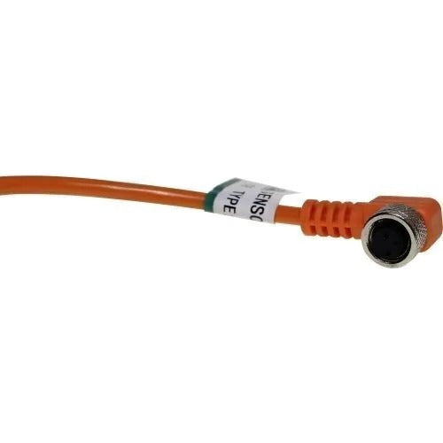 Cabo C/ Conector M8 90° 3 Pinos K8-a-2m Metaltex - Importadora Eletrica Brasilia