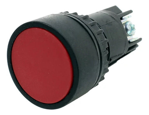 Botao Plastico Monobloco 22mm Vermelho Hb7ea45 Bhs - Importadora Eletrica Brasilia