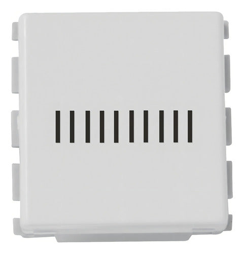 Modulo Tramontina Lux Cigarra Duplo Bivolt 57115/063 - Importadora Eletrica Brasilia