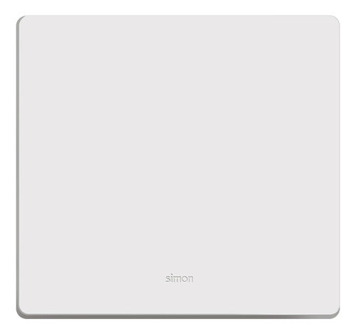 Placa 4x4 Cega C/ Suporte Branca S20 20900-50 Simon - Importadora Eletrica Brasilia