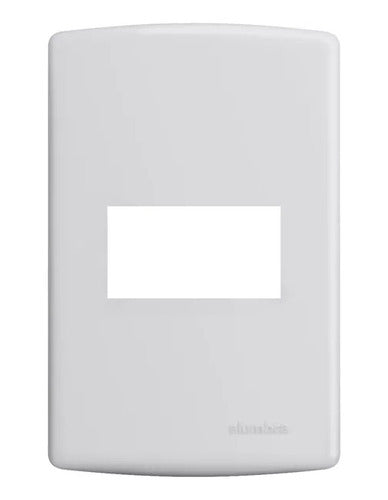 Placa 4x2 1 Posto 85090 C/ Suporte Alumbra - Importadora Eletrica Brasilia