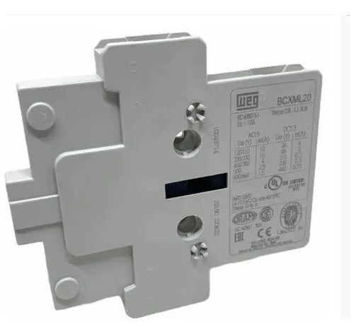 Bloco Contato Lateral P/cwm50 2na Bcxml20-weg-10045714 - Importadora Eletrica Brasilia