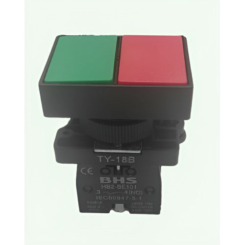 Botao Duplo Liga/desliga Sem Iluminacao Quadrado Hb2el8325 - Importadora Eletrica Brasilia