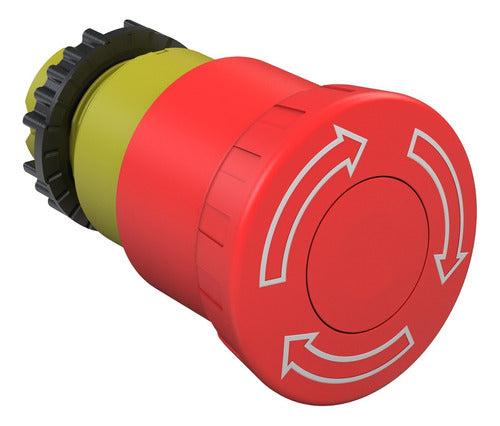 Frontal Botao Cogumelo C/trava 22mm Csw-besgm-wh Weg - Importadora Eletrica Brasilia