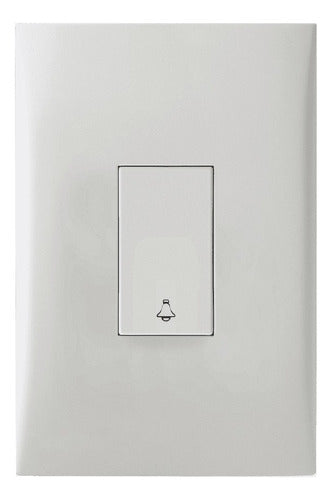 Pulsador Campainha 4x2 10a 250v Imperia - Importadora Eletrica Brasilia